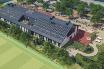 Zonnepanelen op scholendaken